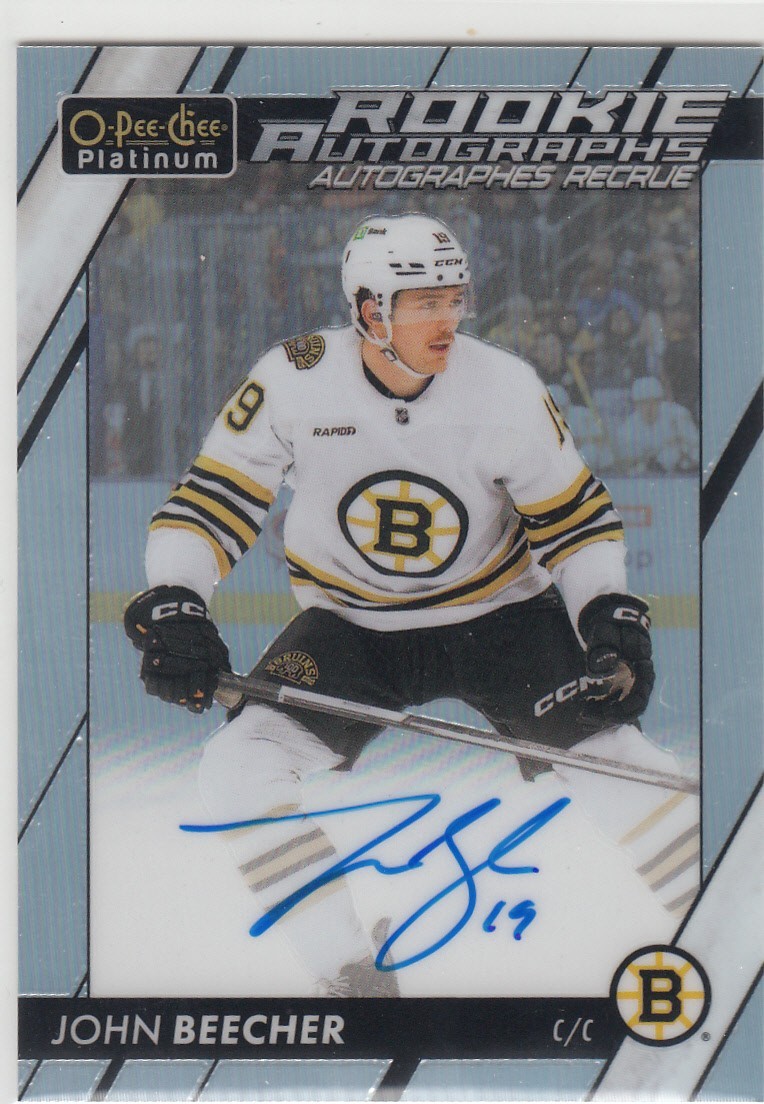 OPC PLATINUM 2024-25 - (23-24) Rainbow Rookie Auto - John Beecher #R-JB