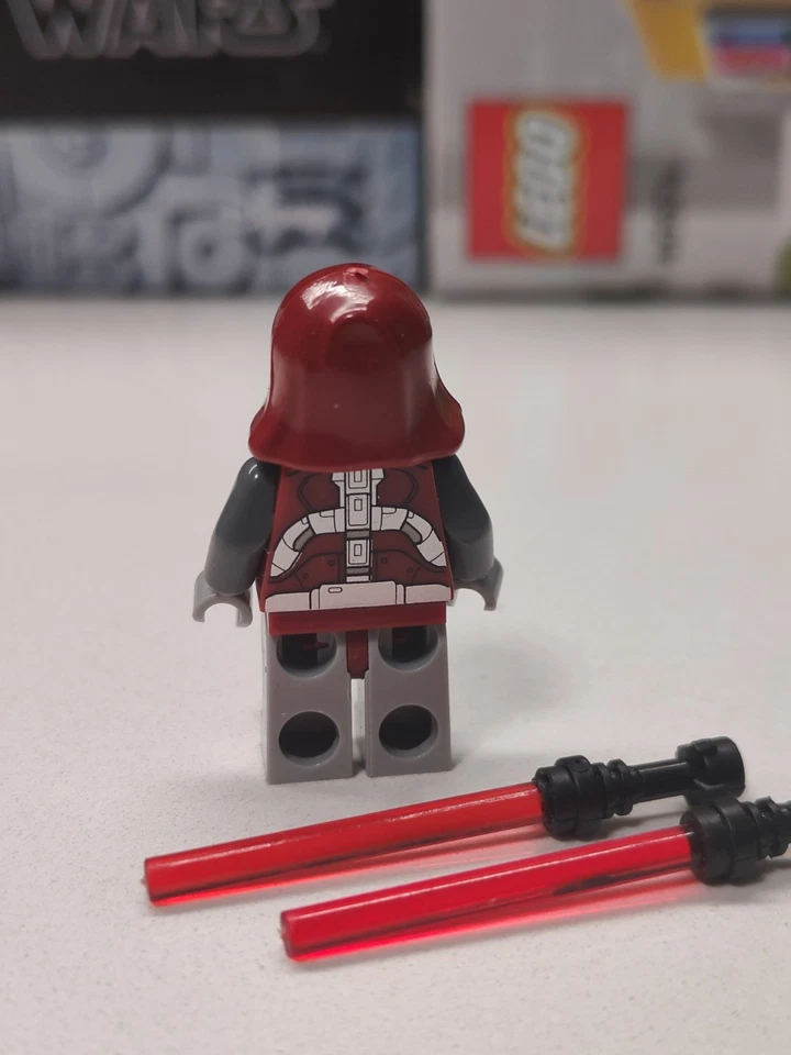 NUEVA Minifigura Lego Personalizada Guerrero Sith de Star Wars 75025 Foto 2 de 3