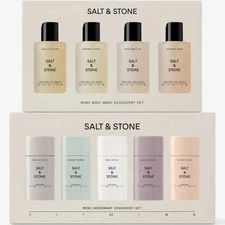 NIB Salt & Stone Body Wash & Deodorant