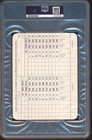 Jack Nicklaus Signed Auto Augusta National Gold Club Score Card PSA/DNA PR35 — photo 2