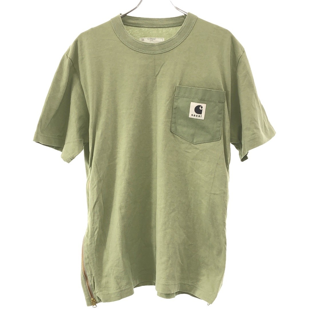 ✨新品✨ sacai × Carhartt WIP 24SS T-Shirt Buy Sacai x Carhartt WIP T-Shirt 'White' - 24 0725S 101