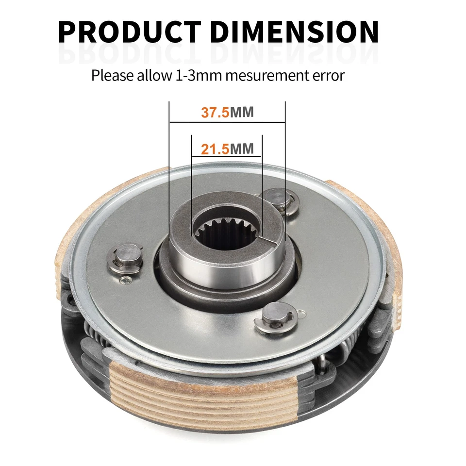 Kit Embrague Discos Discos Portador Centrífugo Embrague Húmedo Para Honda Recon 250 02-18 Foto 2 de 4