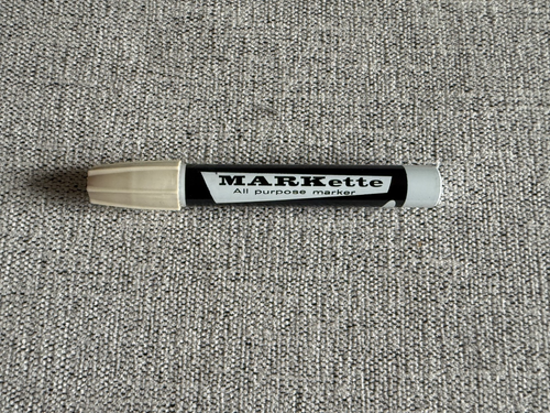 Vintage Eberhard Faber MARKette All Purpose Marker Black 680 Needs Ink USA Made