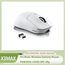 ATTACK SHARK X3Max Tri?Mode Wireless Gaming Mouse PAW3950 42000 DPI 49g