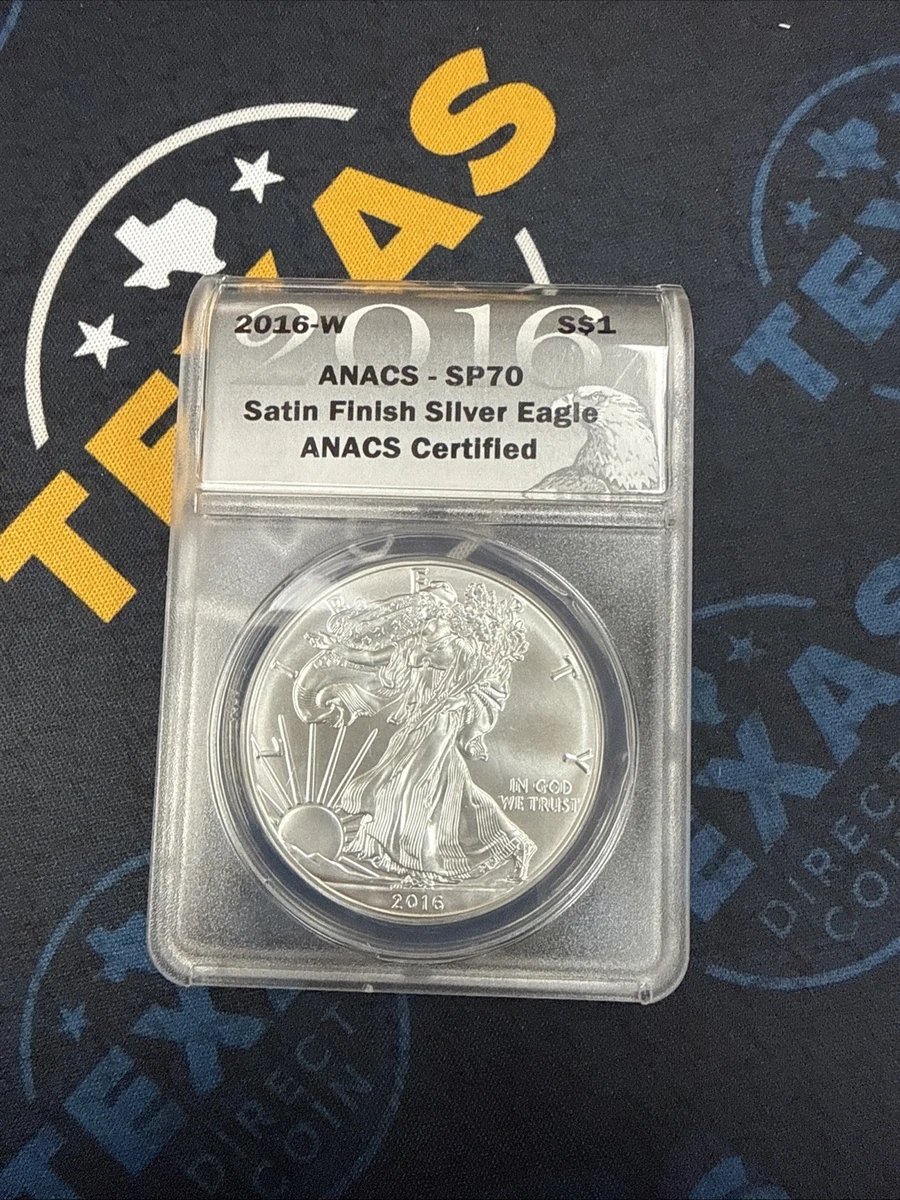 25+ American Eagle ANACS 2016 Silver Bullion Coins for sale