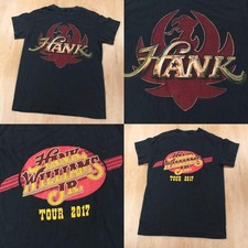 Hank Williams Jr 2017 Tour concert t-shirt SMALL retro 70s outlaw country rock