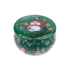 Kleine Weihnachtsdose Blech Keks S&uuml;&szlig;igkeitenschale Kerzendose Vintage