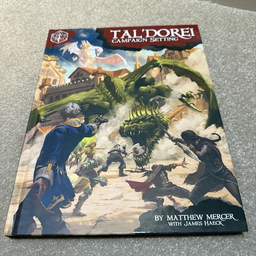 Tal'Dorei Reborn Campaign Setting Critical Role With Map Hardback
