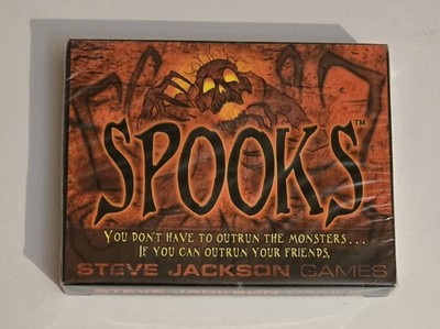 SPOOKS Card Game #1425 Steve Jackson Games Halloween games