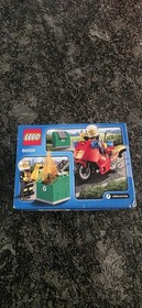 LEGO City Fire Motorcycle Set 60000, 40 Pieces, Complete Box, 2013 Release