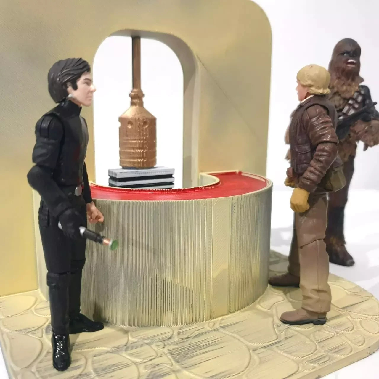 Custom Retro Cantina Diorama for 6 IN FIGURE
