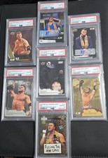 Upper Deck AEW MJF 7 Card PSA 10 Lot