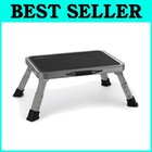 Portable Step Stool with Non-Skid Platform - Safe & Lightweight for All Ages