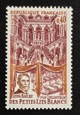 1968 TIMBRE FRANCE NEUF N° 1575 ** BAL DES PETITS LITS BLANCS