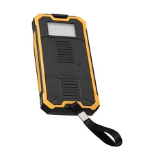 Super 20000mAh USB Portable Charger Solar Power Bank for Cell Phone Gift