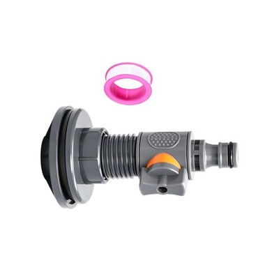 IBC Tank Gartenschlauch Interface Adapter mit Handventil für Wasserwirtschaft