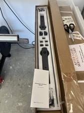 6.6FT Black Room Tec Sliding Barn Door Hardware Track Kit No Door 