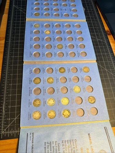 17x USA Silver Barber Dimes 1899 1900 1905 1906 1907 1908 1909 1910 1911 Etc