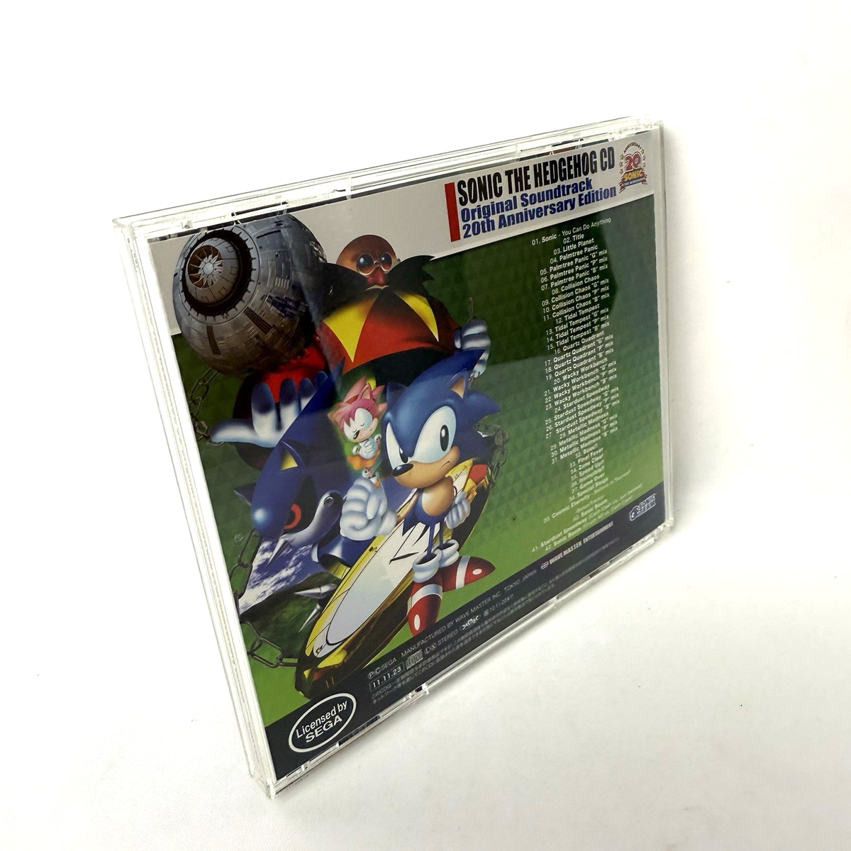 Sonic 20th Anniversary by Original Soundtrack (CD, Nov-2011