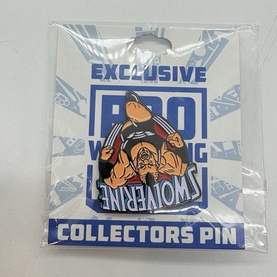 AEW Brian Cage Swolverine Collectors Metal Enamel Pin Pro Wrestling Crate TNA