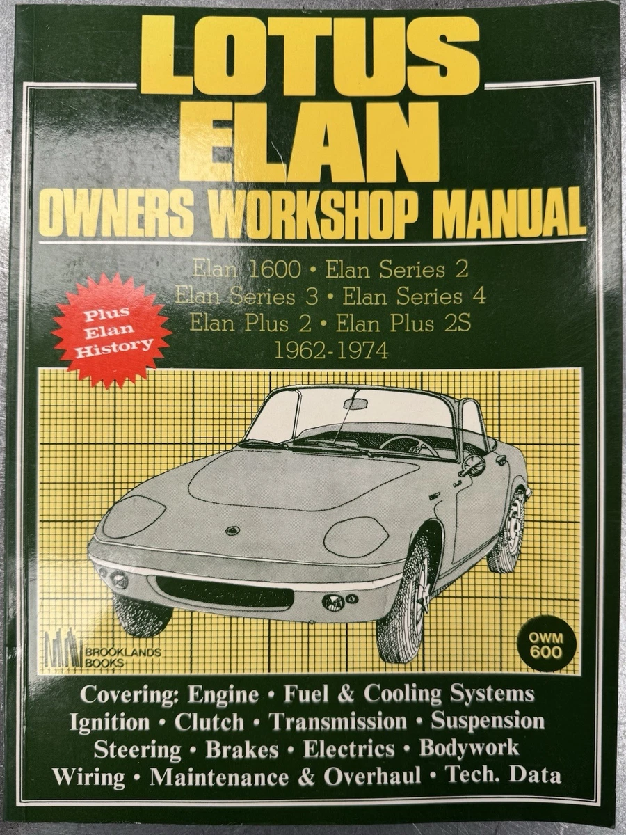 Lotus Car Service & Repair Manuals for sale | eBay UK