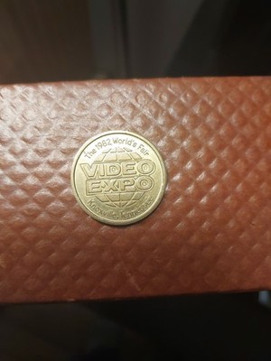 1982 Worlds Fair Pac-Man Coin Token Knoxville, Tennessee Video Expo