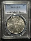 1891-S PCGS AU58 Morgan Silver Dollar