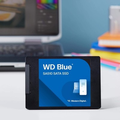 Western Digital 2TB WD Blue SA510 SATA SSD 2.5”/7mm Cased
