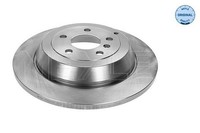 2X Bremsscheibe Hinten Meyle 015 523 0041 FÜR Mercedes Renault Scheibenbremse