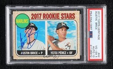 PSA/DNA Authenticated Austin Brice PSA/DNA Authentic Card & Auto Auto 2k2