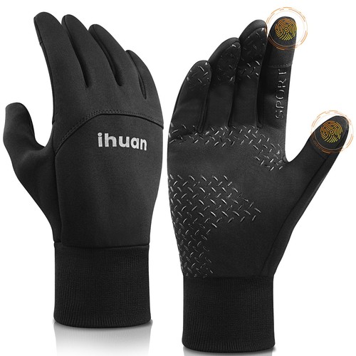 Winter Gloves for Men Women Waterproof Running Cycling for Cold Weather, Ther...