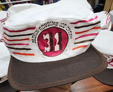 Vintage 1980s NOS Dead Stock Baskin Robbins Ice Cream One Siz Hat Cap Retro