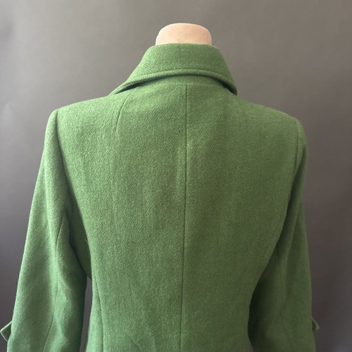 Chaqueta Cabi talla 8 verde para mujer mezcla de lana/poliéster doble botonadura - Imagen 6 de 6
