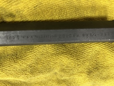 Proto 86 A 7/8  X 8  Cold Chisel 1 Inch Cut