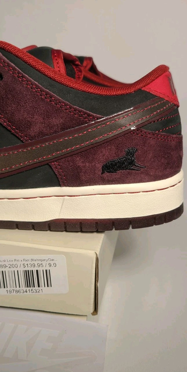 Nike SB Dunk Low Pro QS x Riot Skateshop | Mens Sz 9 Nike SB Dunk Low Pro QS x Riot Skateshop | Mens Sz 9