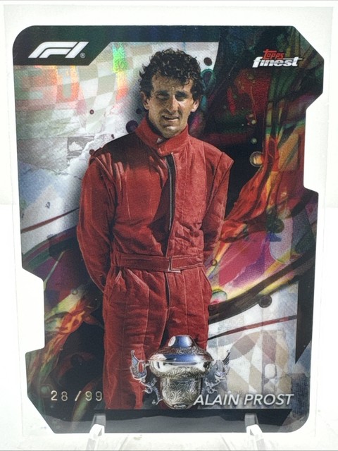 2024 Topps Finest Formula 1 - Common Alain Prost #94 Die-Cut Refractor /99
