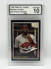1985 Nike Air Jordan - Michael Jordan #23 Promo Rookie Card - Graded 10 - CLEAN!
