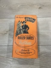 Hopalong Cassidy Rollfast Roller Skates Box