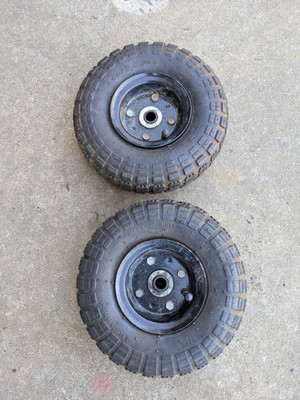 #ad DeVilbiss Excell Pressure Washer Pneumatic Wheels Tire Assembly part D22101 $60.99
