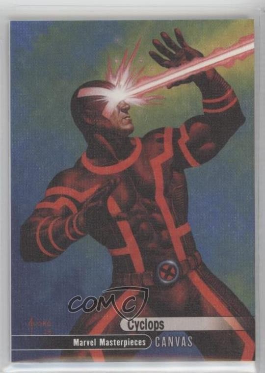 2016 Upper Deck Marvel Masterpieces Canvas High Series Cyclops #98 0kg8