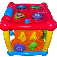 VTech Busy Learners Activity Cube Baby Toddler Learning Toy Lights Sound