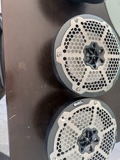 DS18 Edition Hydro 8" 2-way Marine Speakers w/RGB LED Lighting 375w - Black