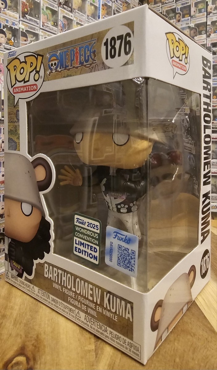 Funko Pop! Vinyl: One Piece - Bartholomew Kuma with POP