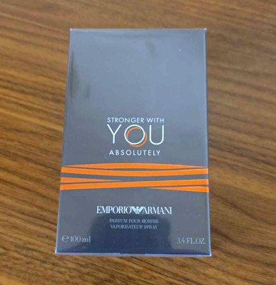 Emporio Armani Stronger With You Absolutely Parfum Spray Rum Vanilla 3.4 fl oz
