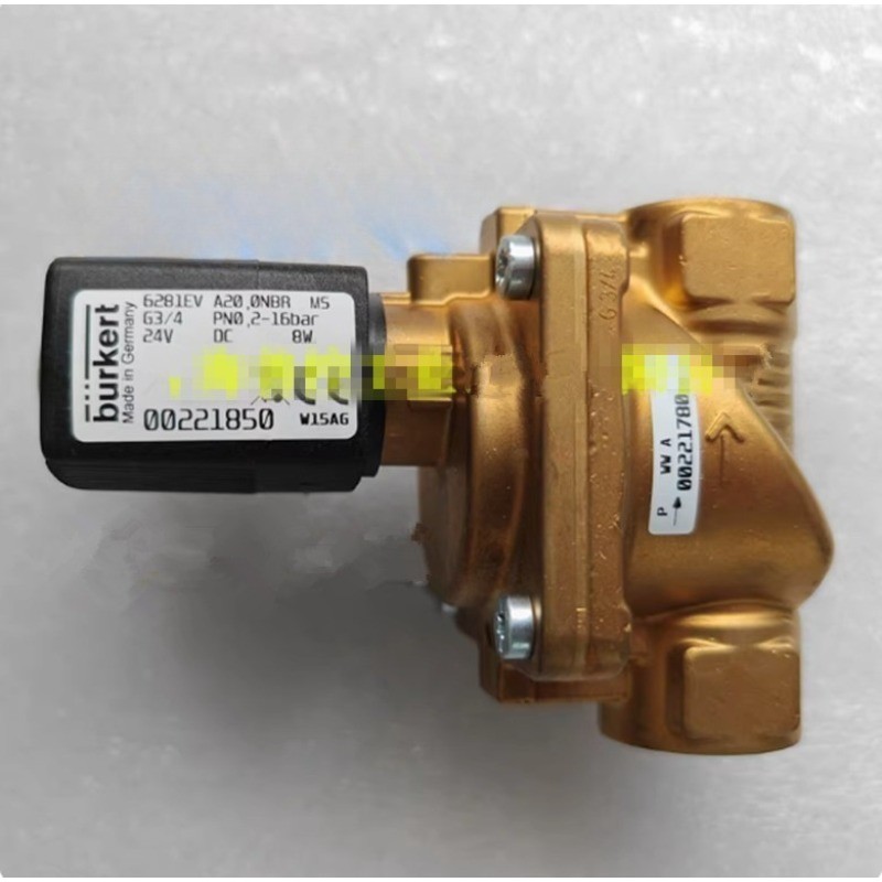 1pcs Burkert solenoid valve 6281EV A20.0 NBR G3/4 24V 00221850