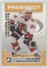 2006-07 ITG Heroes and Prospects Mark Giordano #49 td8