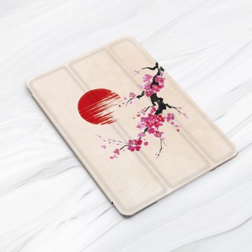 Japanese Tiger Samurai Sakura Case For iPad 10.2 Air 3 4 5 Pro 9.7 11 12.9 Mini - Picture 3 of 6