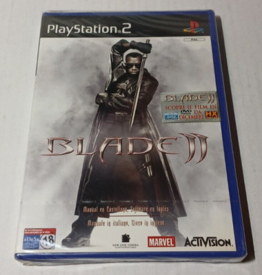 BLADE II PS2 Sony PlayStation 2 Activision NEW SEALED Movie PAL VERSION ITALION