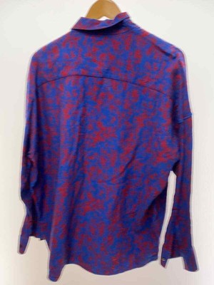 SHAREEF BLURRED JQ L S SHIRTS LONG SLEEVE SHIRT 3 COTTON BLU FULL 