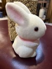 Enesco Flocked White Bunny Bank with Yellow Bow Included Box — photo 2